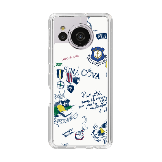 Slim Protection Case［ SINA COVA - All-Over Marine Motif ］