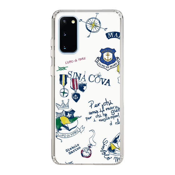 Slim Protection Case［ SINA COVA - All-Over Marine Motif ］