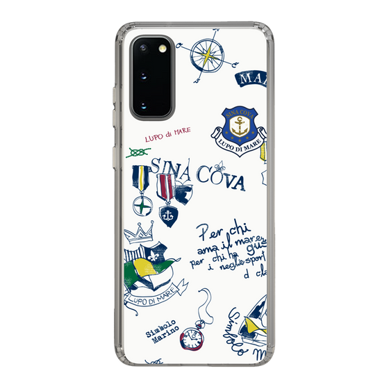 Slim Protection Case［ SINA COVA - All-Over Marine Motif ］