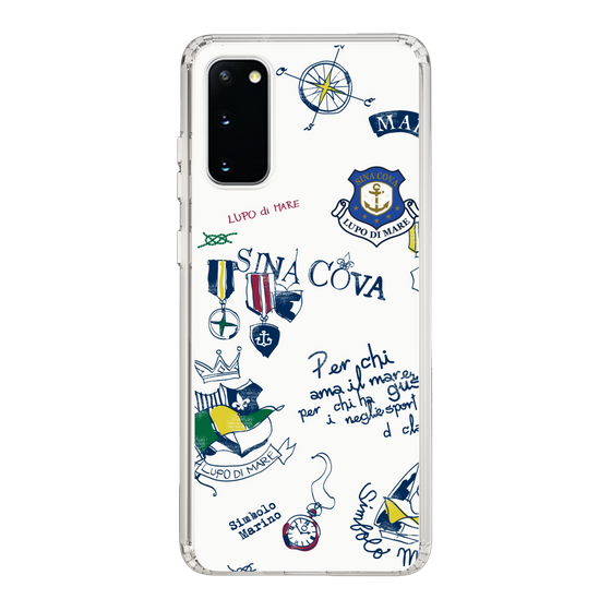 Slim Protection Case［ SINA COVA - All-Over Marine Motif ］