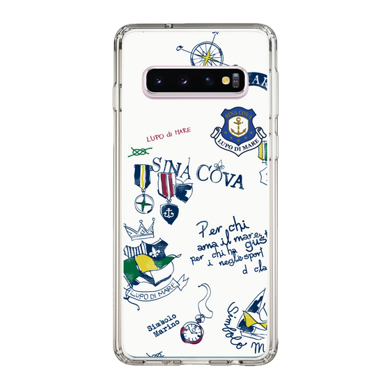 Slim Protection Case［ SINA COVA - All-Over Marine Motif ］