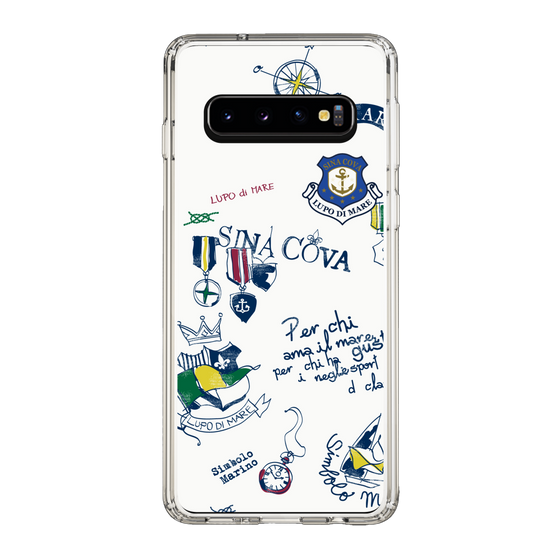Slim Protection Case［ SINA COVA - All-Over Marine Motif ］
