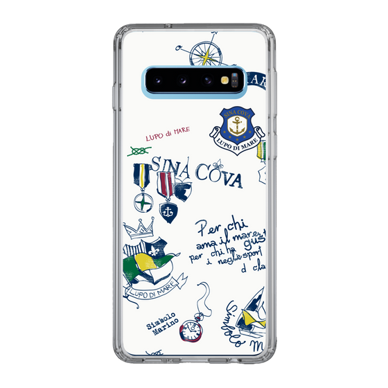 Slim Protection Case［ SINA COVA - All-Over Marine Motif ］