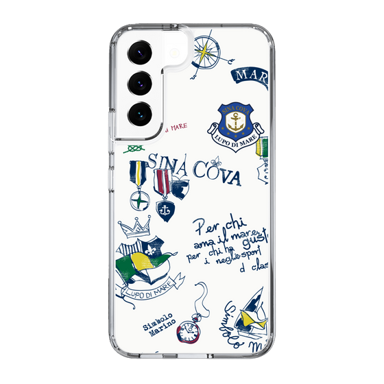 Slim Protection Case［ SINA COVA - All-Over Marine Motif ］