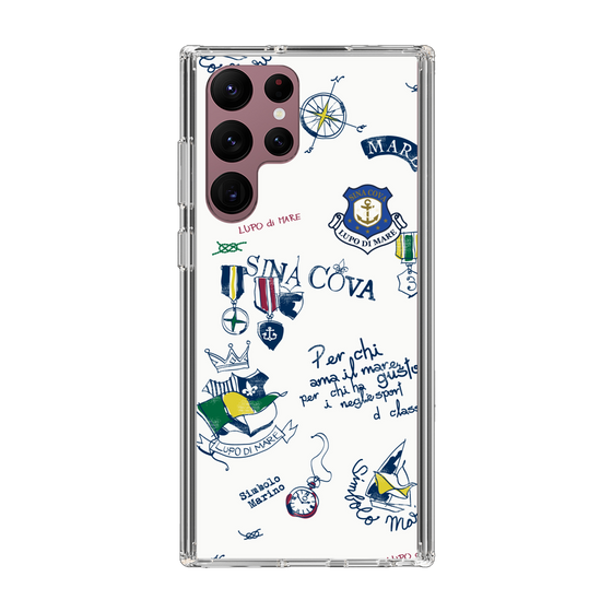 Slim Protection Case［ SINA COVA - All-Over Marine Motif ］