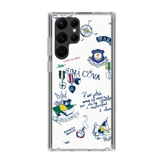 Slim Protection Case［ SINA COVA - All-Over Marine Motif ］