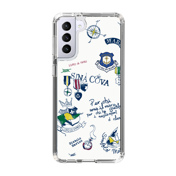 Slim Protection Case［ SINA COVA - All-Over Marine Motif ］