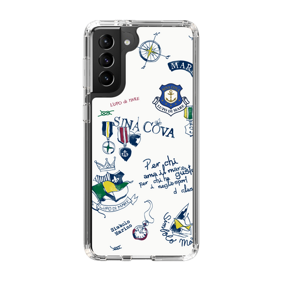 Slim Protection Case［ SINA COVA - All-Over Marine Motif ］
