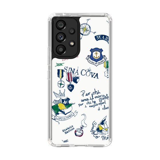 Slim Protection Case［ SINA COVA - All-Over Marine Motif ］