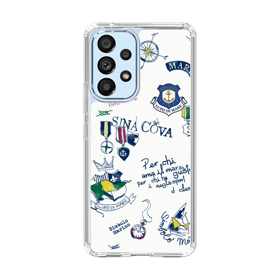 Slim Protection Case［ SINA COVA - All-Over Marine Motif ］