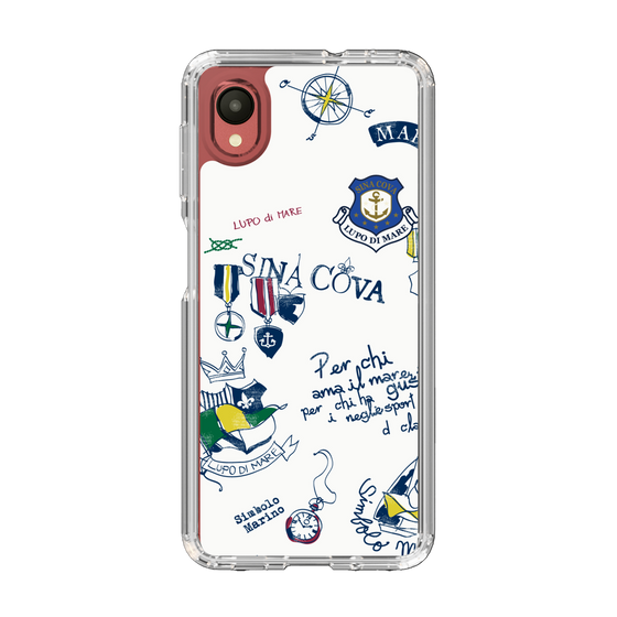 Slim Protection Case［ SINA COVA - All-Over Marine Motif ］