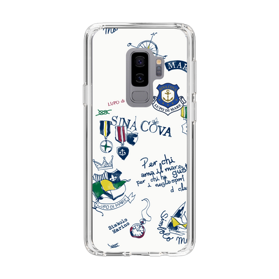 Slim Protection Case［ SINA COVA - All-Over Marine Motif ］