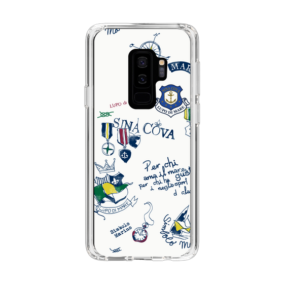Slim Protection Case［ SINA COVA - All-Over Marine Motif ］