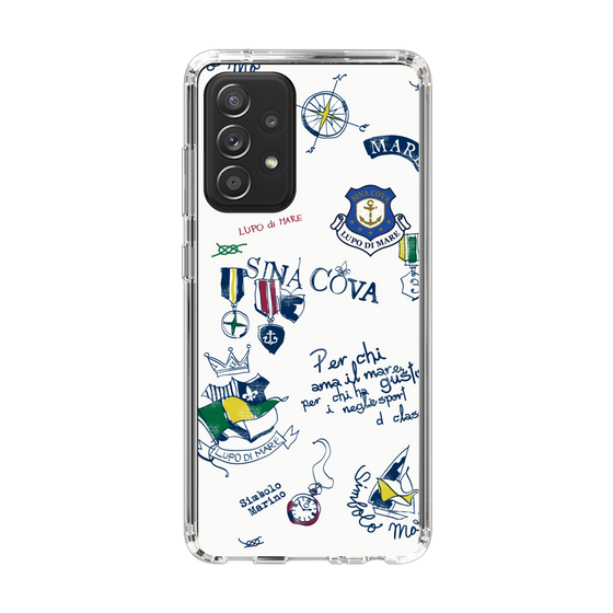 Slim Protection Case［ SINA COVA - All-Over Marine Motif ］