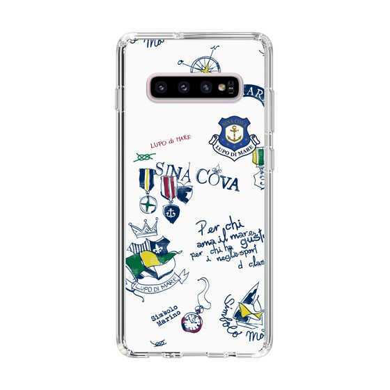 Slim Protection Case［ SINA COVA - All-Over Marine Motif ］