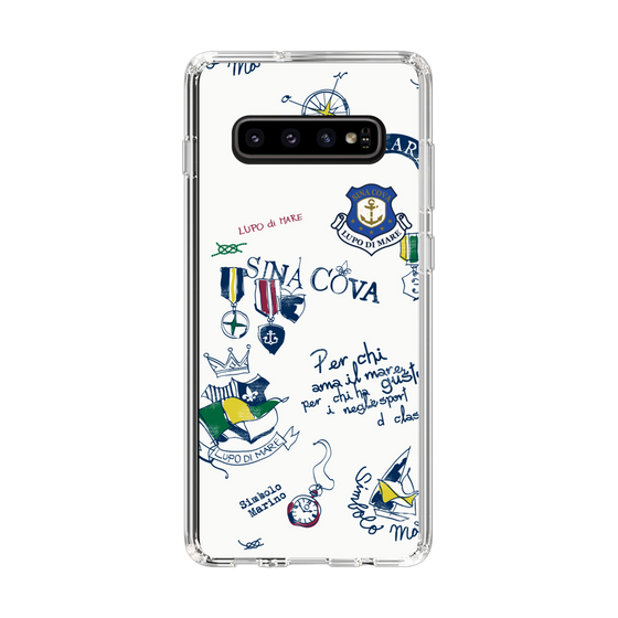 Slim Protection Case［ SINA COVA - All-Over Marine Motif ］