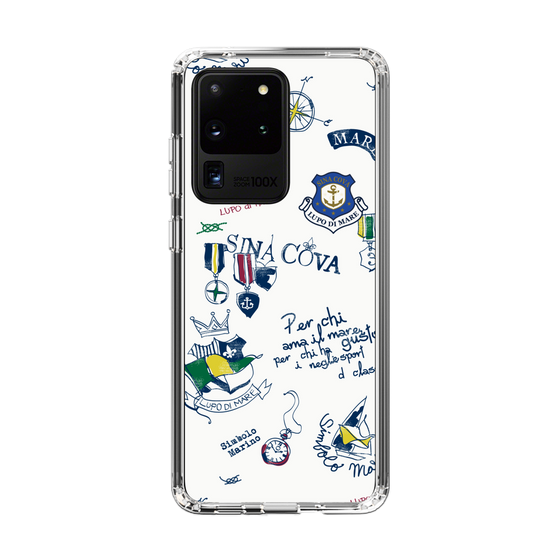 Slim Protection Case［ SINA COVA - All-Over Marine Motif ］