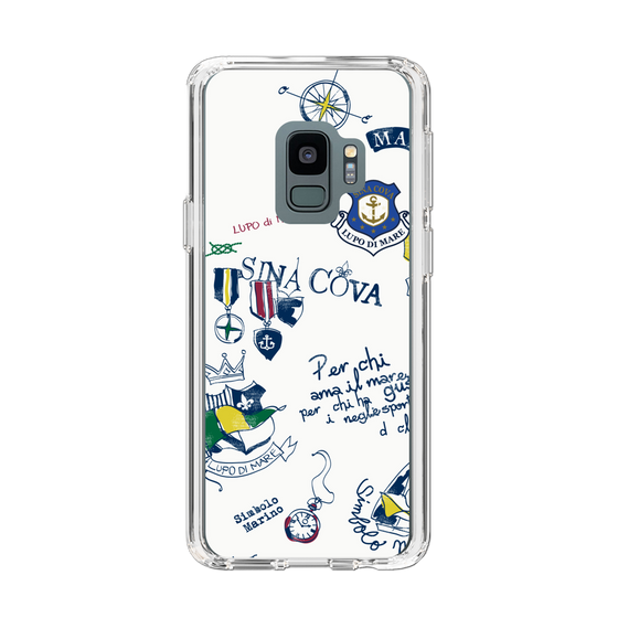 Slim Protection Case［ SINA COVA - All-Over Marine Motif ］