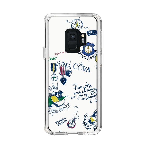 Slim Protection Case［ SINA COVA - All-Over Marine Motif ］