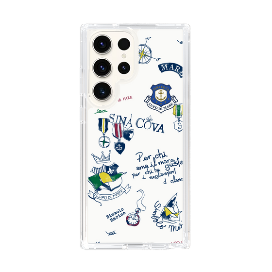 Slim Protection Case［ SINA COVA - All-Over Marine Motif ］