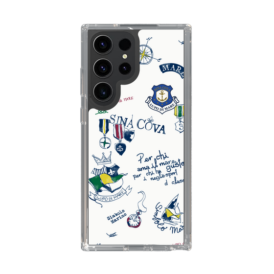 Slim Protection Case［ SINA COVA - All-Over Marine Motif ］