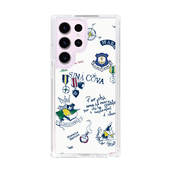Slim Protection Case［ SINA COVA - All-Over Marine Motif ］
