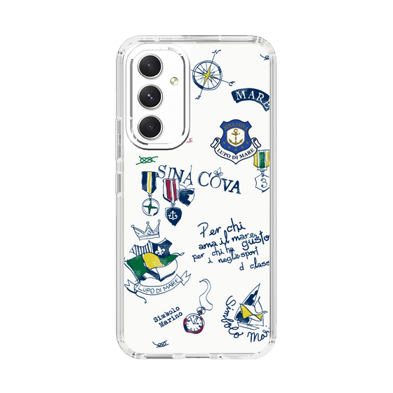 Slim Protection Case［ SINA COVA - All-Over Marine Motif ］