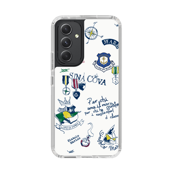 Slim Protection Case［ SINA COVA - All-Over Marine Motif ］