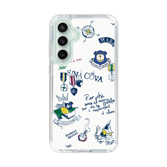 Slim Protection Case［ SINA COVA - All-Over Marine Motif ］