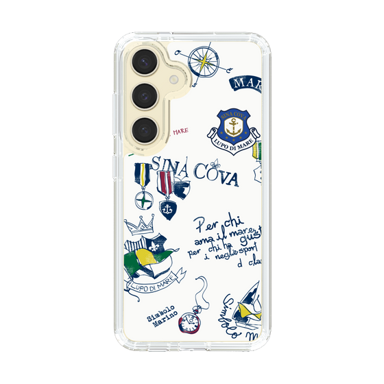 Slim Protection Case［ SINA COVA - All-Over Marine Motif ］