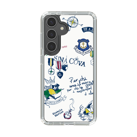 Slim Protection Case［ SINA COVA - All-Over Marine Motif ］