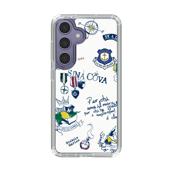 Slim Protection Case［ SINA COVA - All-Over Marine Motif ］