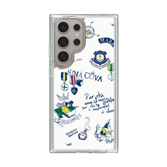 Slim Protection Case［ SINA COVA - All-Over Marine Motif ］
