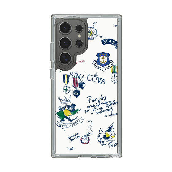 Slim Protection Case［ SINA COVA - All-Over Marine Motif ］