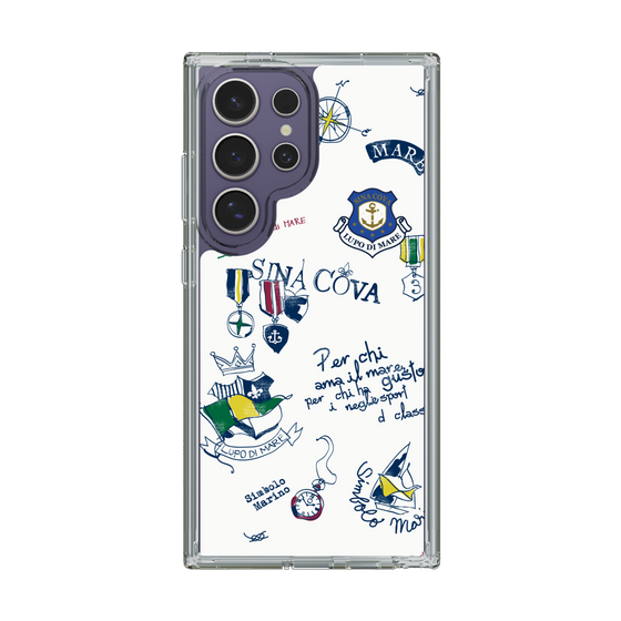 Slim Protection Case［ SINA COVA - All-Over Marine Motif ］
