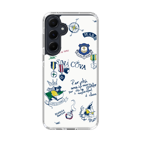 Slim Protection Case［ SINA COVA - All-Over Marine Motif ］