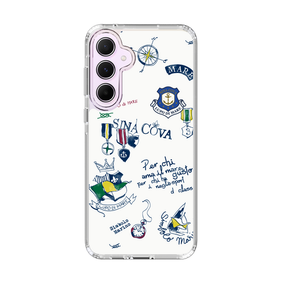 Slim Protection Case［ SINA COVA - All-Over Marine Motif ］