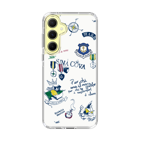 Slim Protection Case［ SINA COVA - All-Over Marine Motif ］