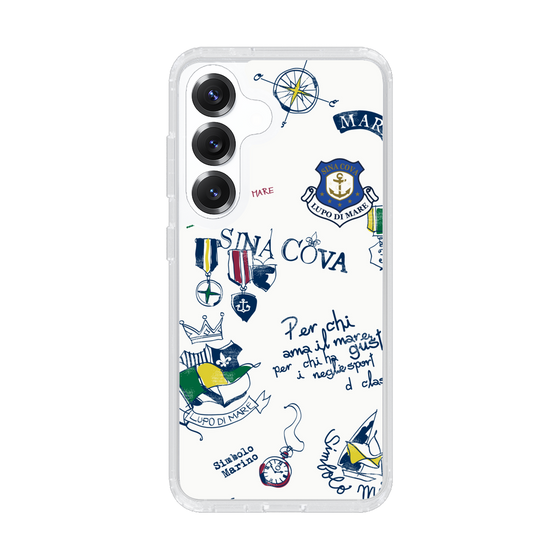 Slim Protection Case［ SINA COVA - All-Over Marine Motif ］