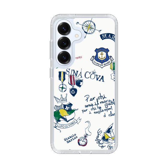 Slim Protection Case［ SINA COVA - All-Over Marine Motif ］