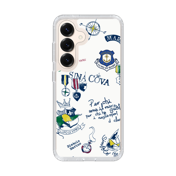 Slim Protection Case［ SINA COVA - All-Over Marine Motif ］