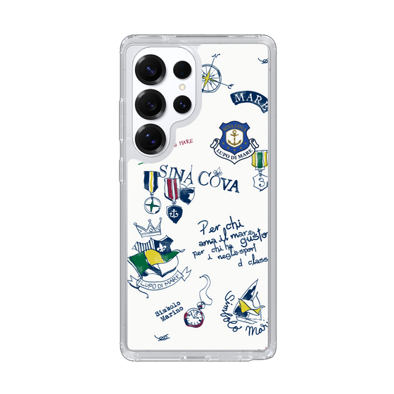 Slim Protection Case［ SINA COVA - All-Over Marine Motif ］