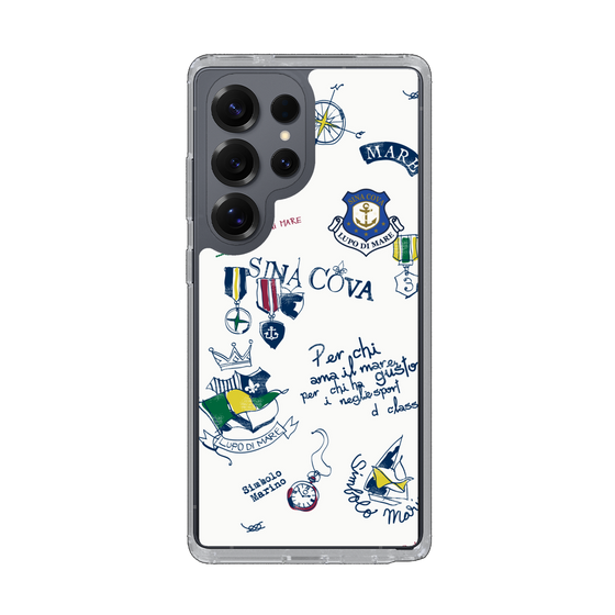 Slim Protection Case［ SINA COVA - All-Over Marine Motif ］