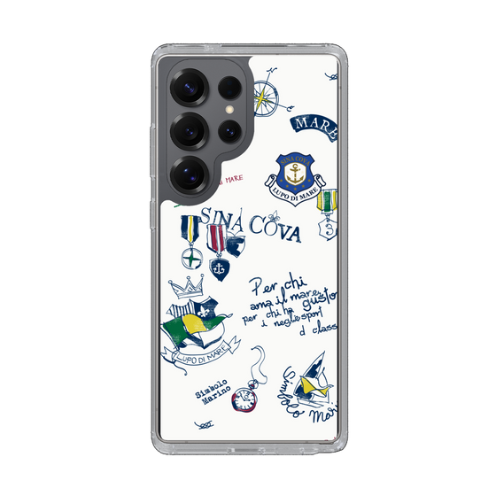Slim Protection Case［ SINA COVA - All-Over Marine Motif ］