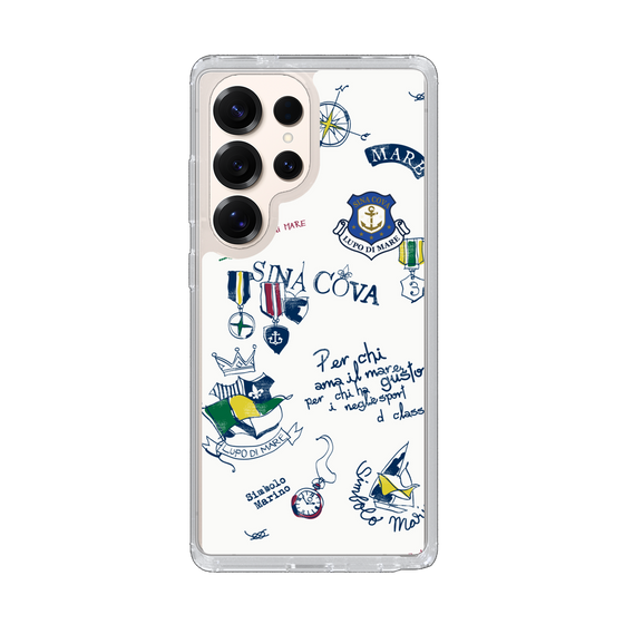Slim Protection Case［ SINA COVA - All-Over Marine Motif ］