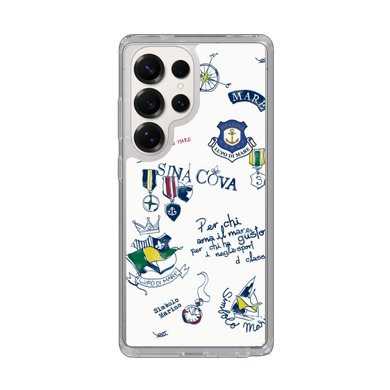Slim Protection Case［ SINA COVA - All-Over Marine Motif ］