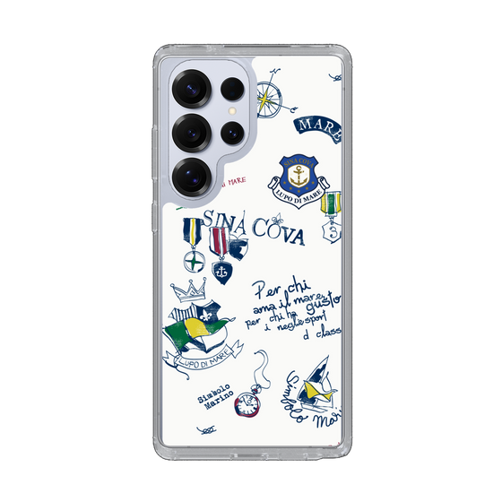 Slim Protection Case［ SINA COVA - All-Over Marine Motif ］