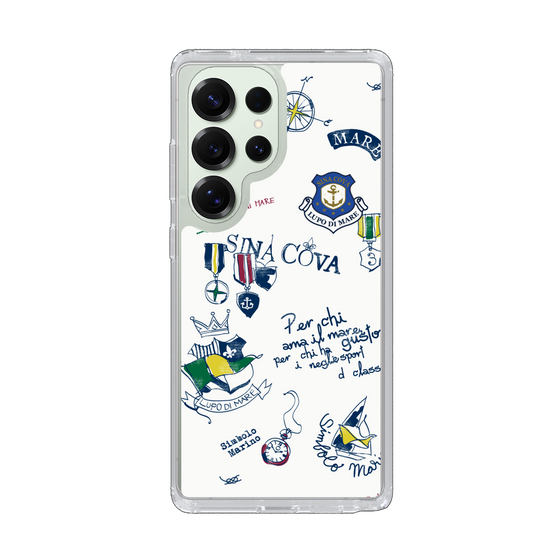 Slim Protection Case［ SINA COVA - All-Over Marine Motif ］