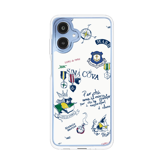 Slim Protection Case［ SINA COVA - All-Over Marine Motif ］