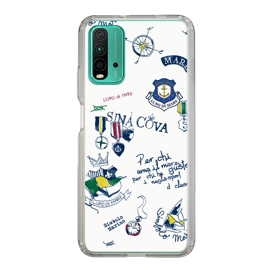 Slim Protection Case［ SINA COVA - All-Over Marine Motif ］